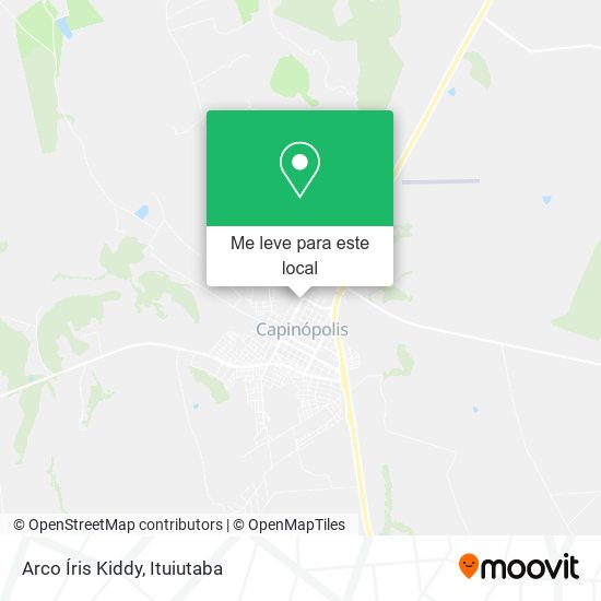 Arco Íris Kiddy mapa