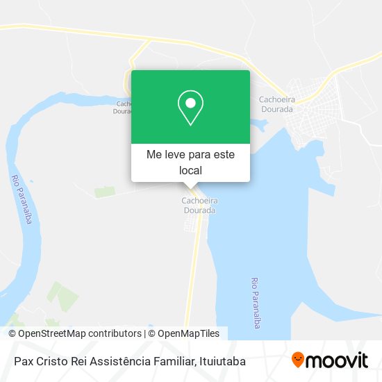 Pax Cristo Rei Assistência Familiar mapa