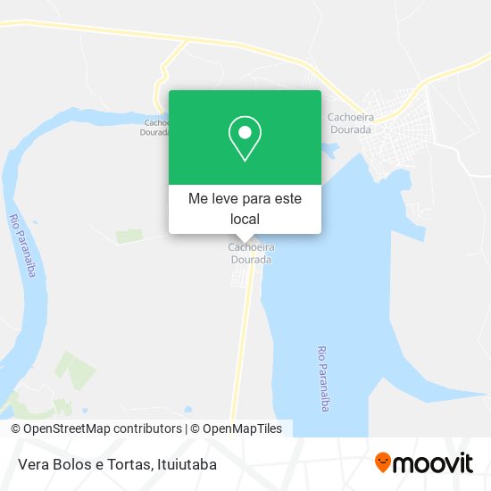 Vera Bolos e Tortas mapa