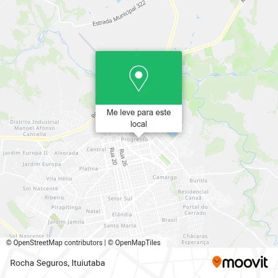 Rocha Seguros mapa
