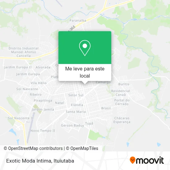 Exotic Moda Intima mapa