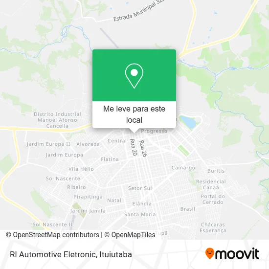 Rl Automotive Eletronic mapa