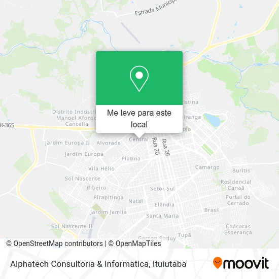 Alphatech Consultoria & Informatica mapa