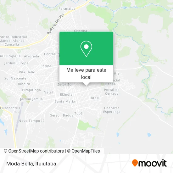 Moda Bella mapa