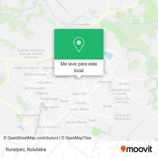 Ruralpec mapa