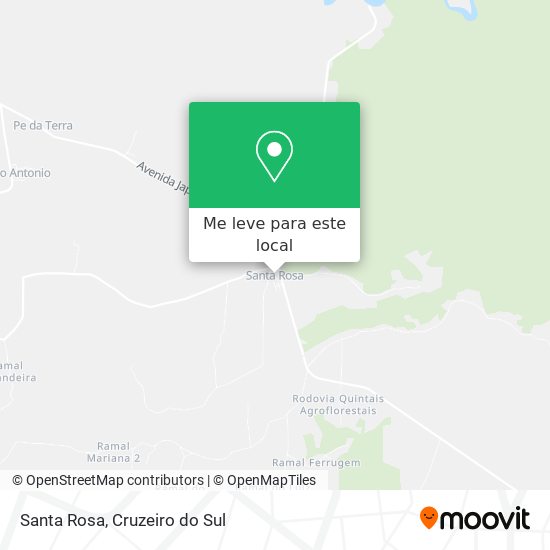 Santa Rosa mapa