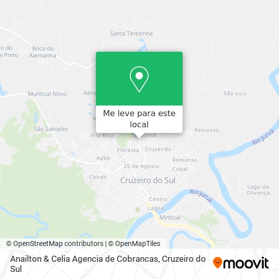 Anailton & Celia Agencia de Cobrancas mapa