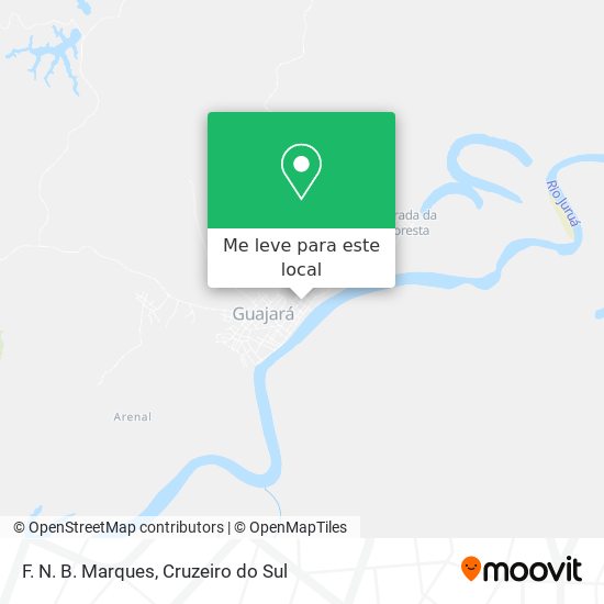 F. N. B. Marques mapa