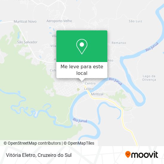 Vitória Eletro mapa