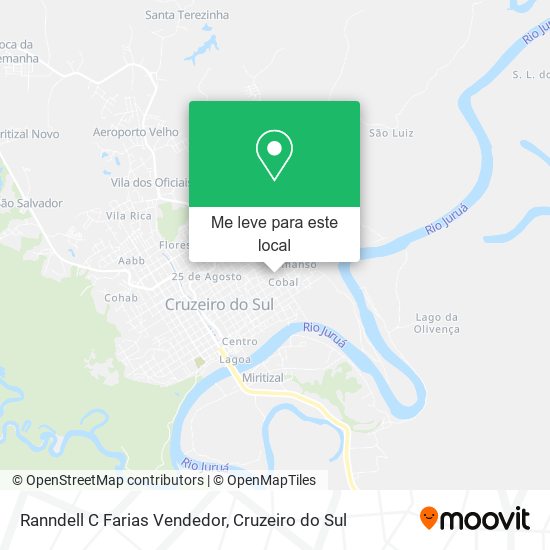 Ranndell C Farias Vendedor mapa