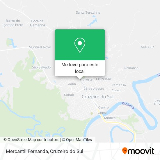 Mercantil Fernanda mapa