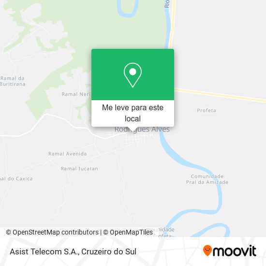 Asist Telecom S.A. mapa