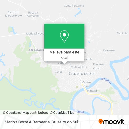 Mario's Corte & Barbearia mapa
