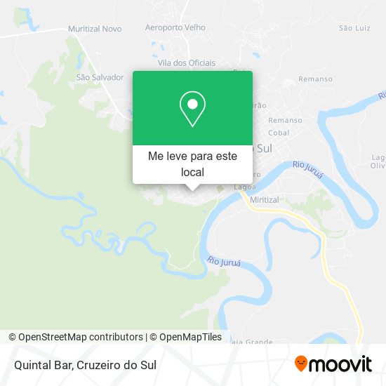 Quintal Bar mapa