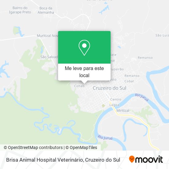 Brisa Animal Hospital Veterinário mapa
