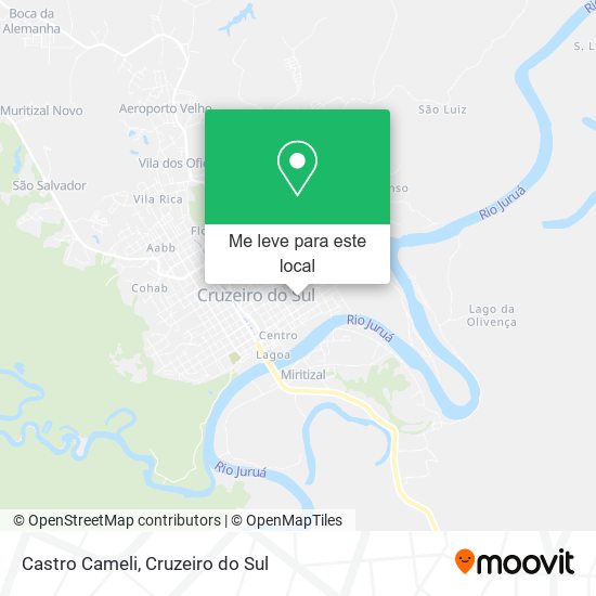 Castro Cameli mapa