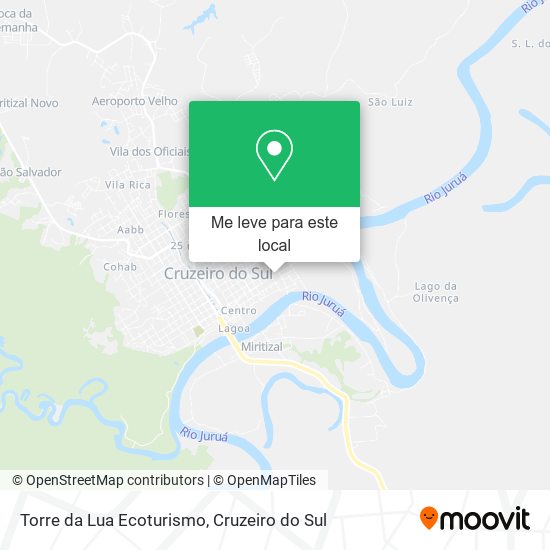 Torre da Lua Ecoturismo mapa