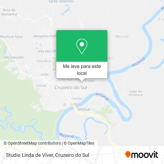Studio Linda de Viver mapa