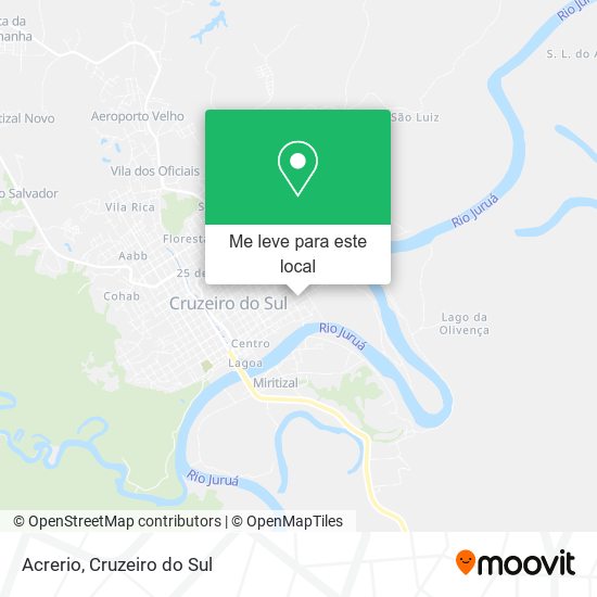 Acrerio mapa