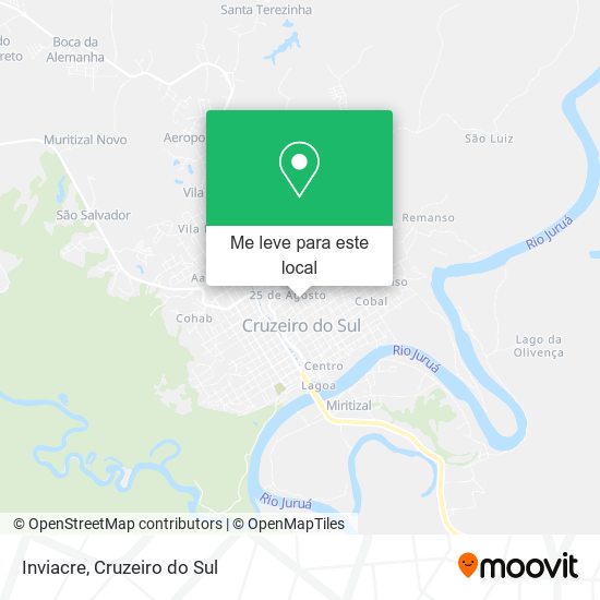 Inviacre mapa