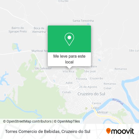 Torres Comercio de Bebidas mapa