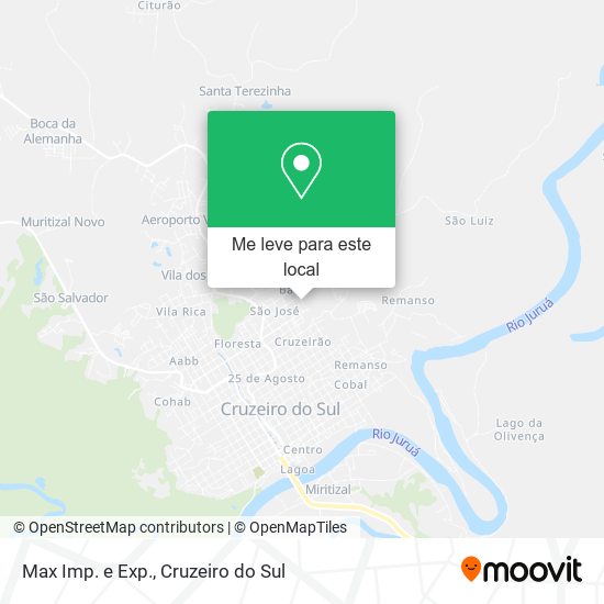 Max Imp. e Exp. mapa