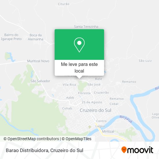 Barao Distribuidora mapa