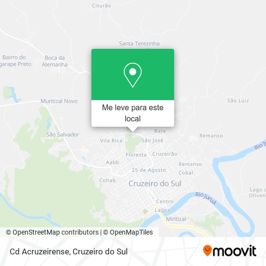 Cd Acruzeirense mapa