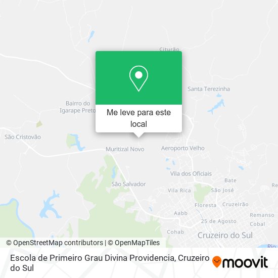 Escola de Primeiro Grau Divina Providencia mapa