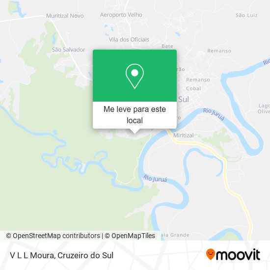 V L L Moura mapa