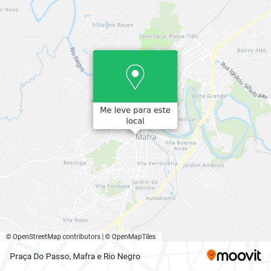 Praça Do Passo mapa