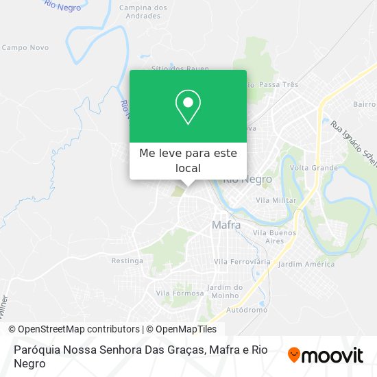 Paróquia Nossa Senhora Das Graças mapa