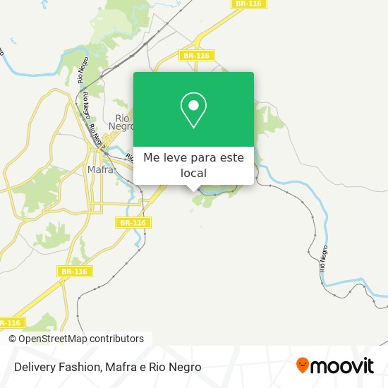 Delivery Fashion mapa