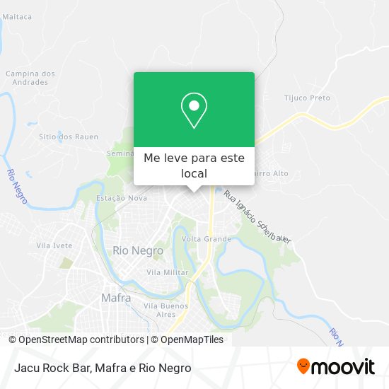 Jacu Rock Bar mapa