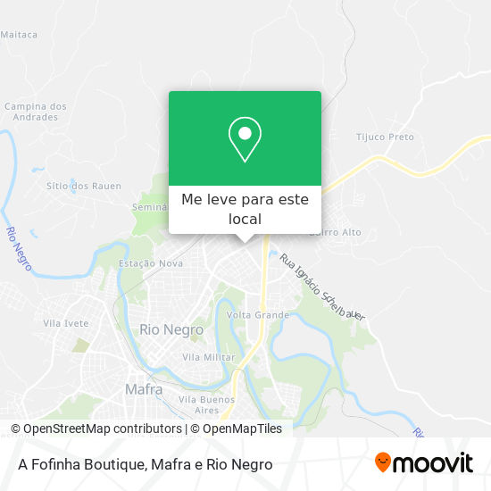 A Fofinha Boutique mapa