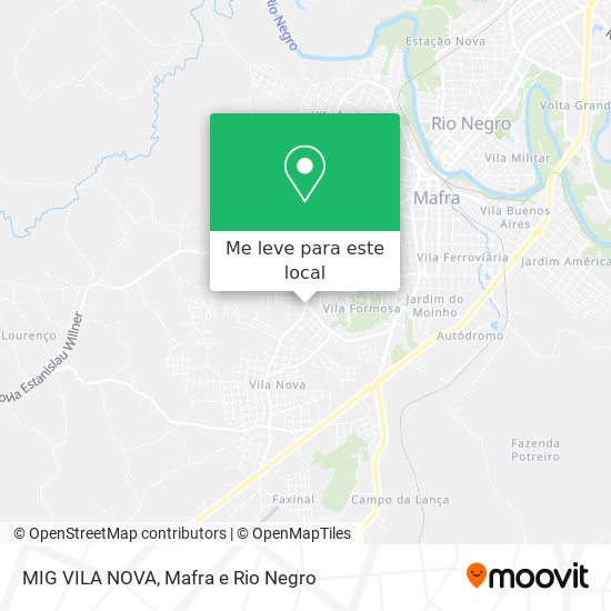 MIG VILA NOVA mapa