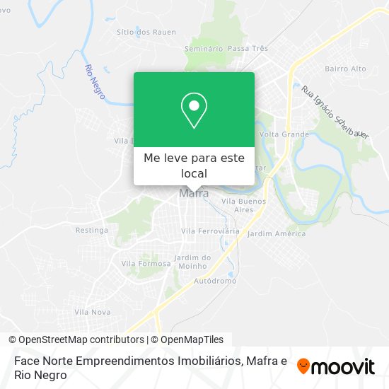 Face Norte Empreendimentos Imobiliários mapa