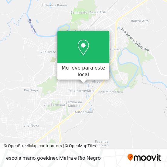 escola mario goeldner mapa