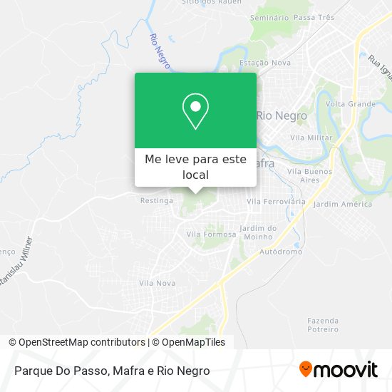Parque Do Passo mapa