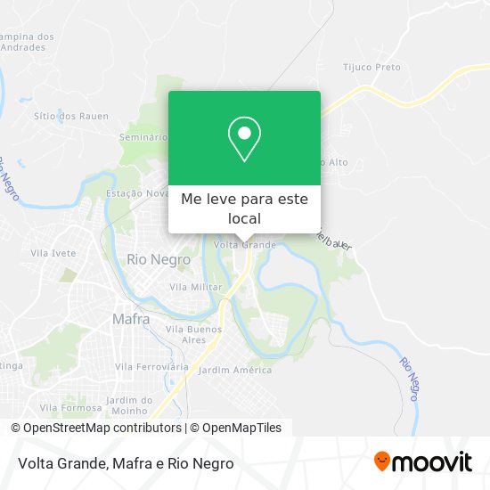 Volta Grande mapa
