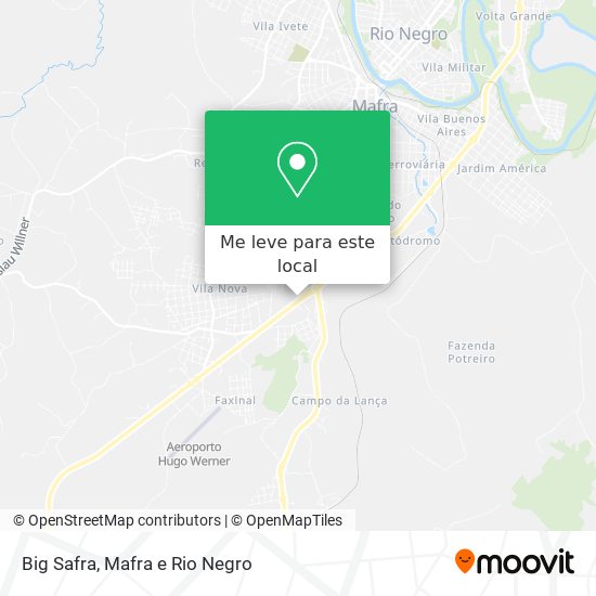 Big Safra mapa
