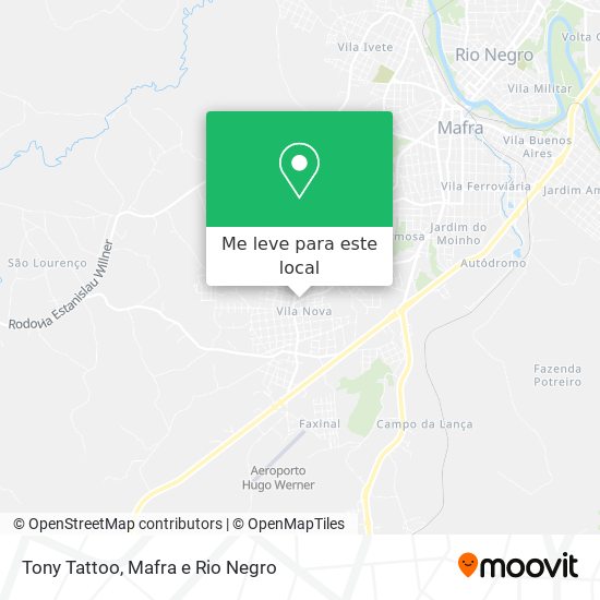 Tony Tattoo mapa
