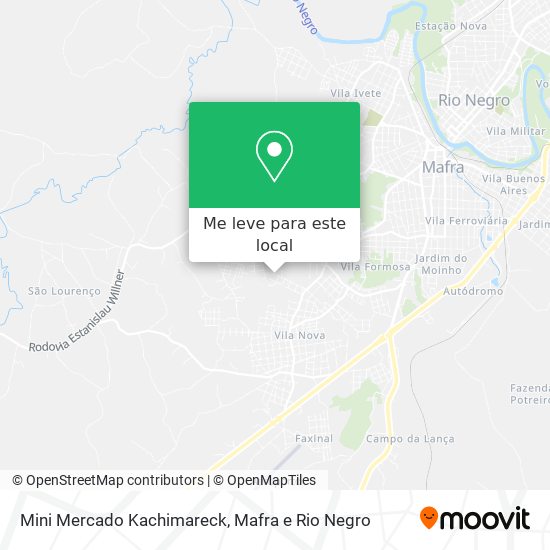 Mini Mercado Kachimareck mapa
