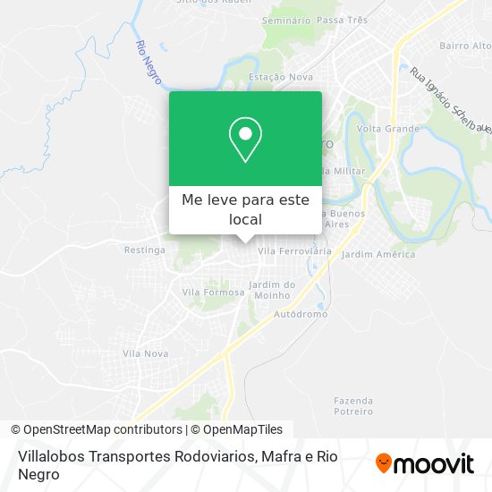 Villalobos Transportes Rodoviarios mapa