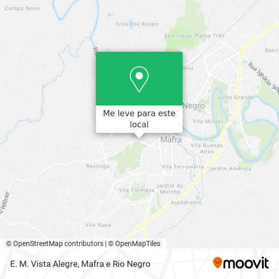 E. M. Vista Alegre mapa