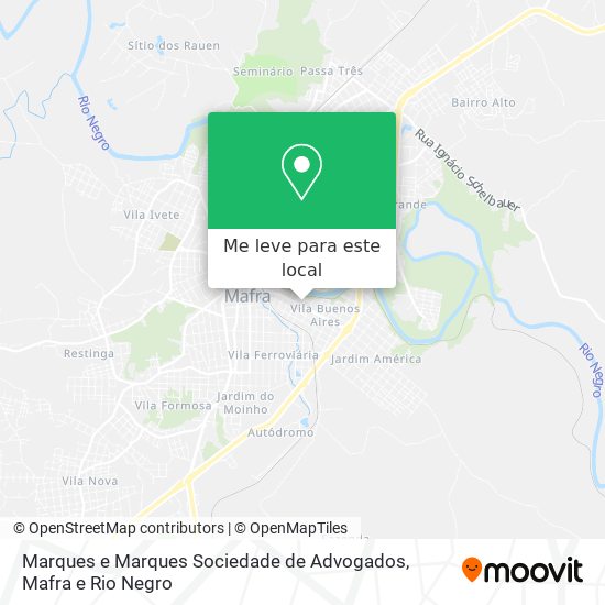 Marques e Marques Sociedade de Advogados mapa