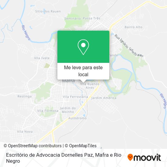 Escritório de Advocacia Dornelles Paz mapa