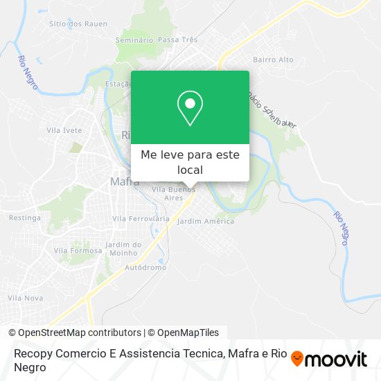 Recopy Comercio E Assistencia Tecnica mapa