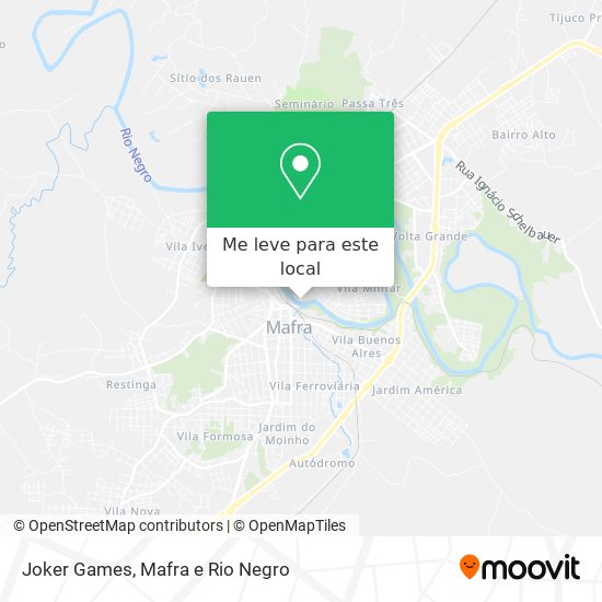 Joker Games mapa