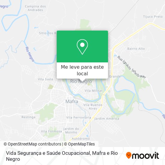 Vida Segurança e Saúde Ocupacional mapa